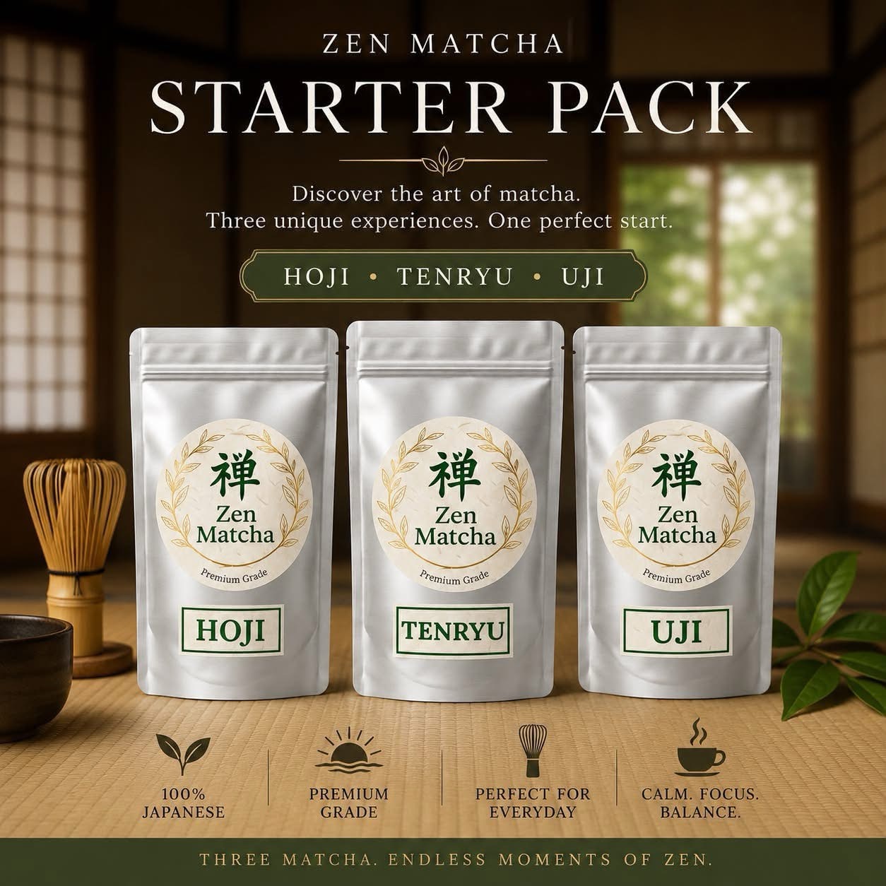 Zen Matcha Starter Pack